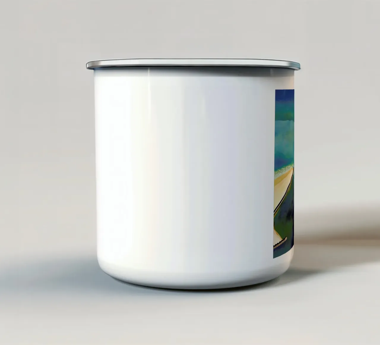 Dunkerque tazza in smalto da Antony Squizzato