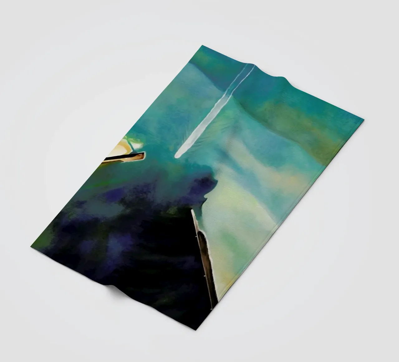 Dunkerque Fleecedecke von Antony Squizzato