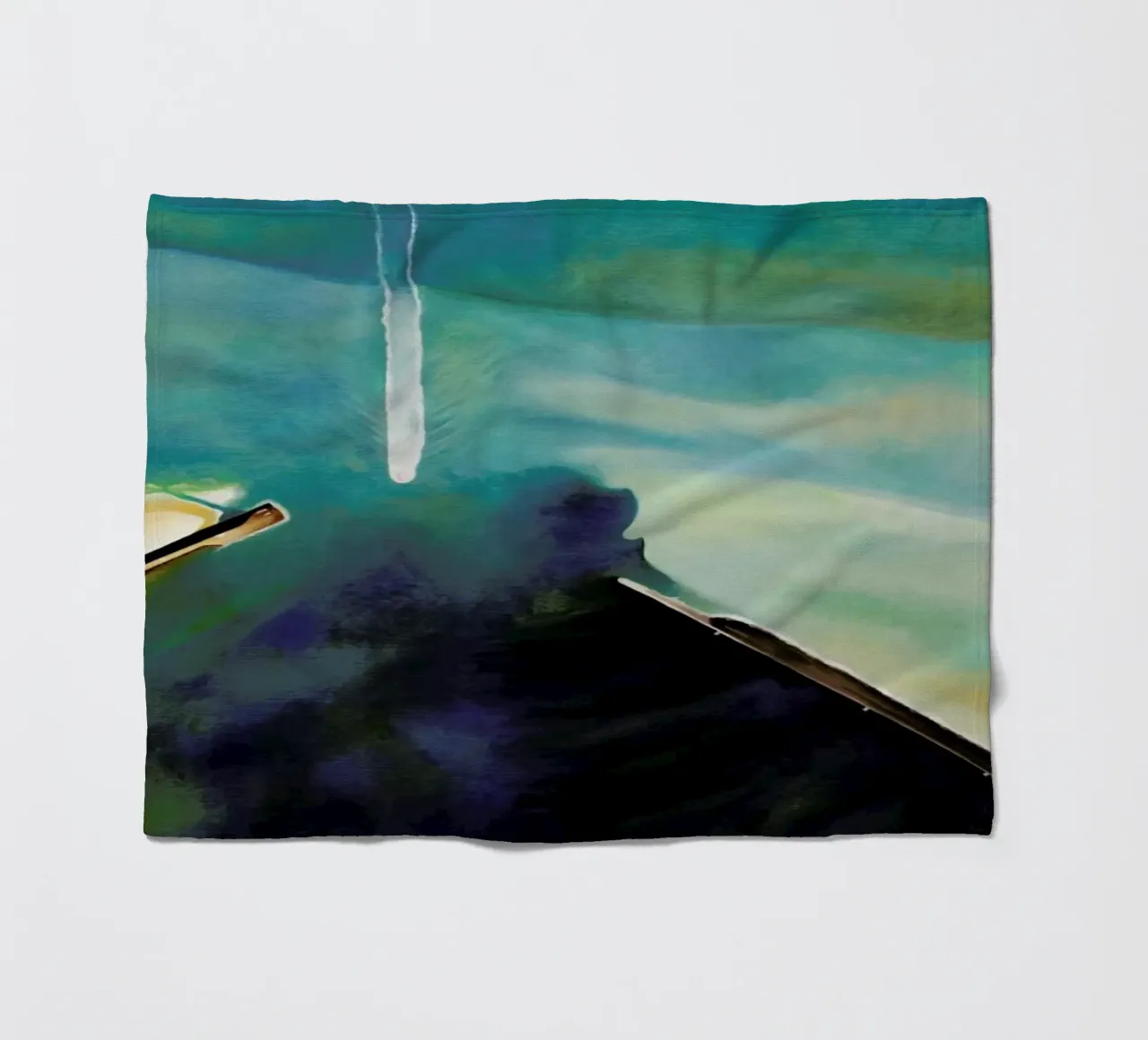 Dunkerque Fleecedecke von Antony Squizzato