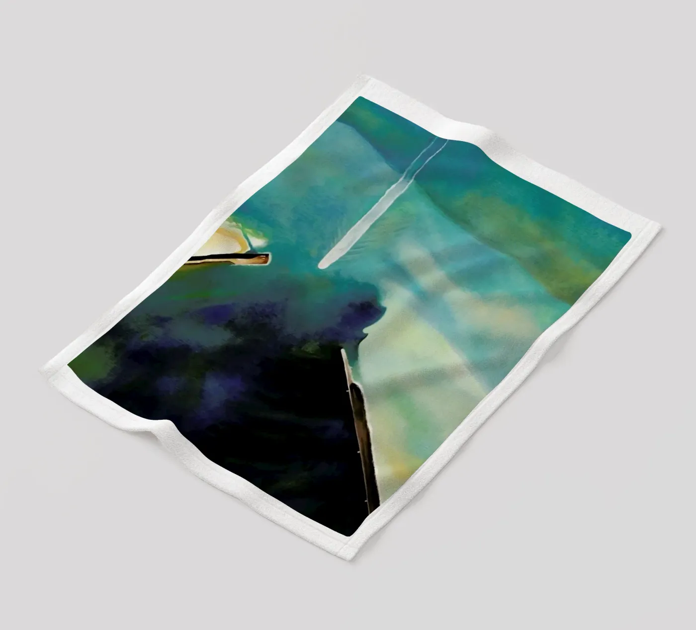 Dunkerque Fleecedecke von Antony Squizzato