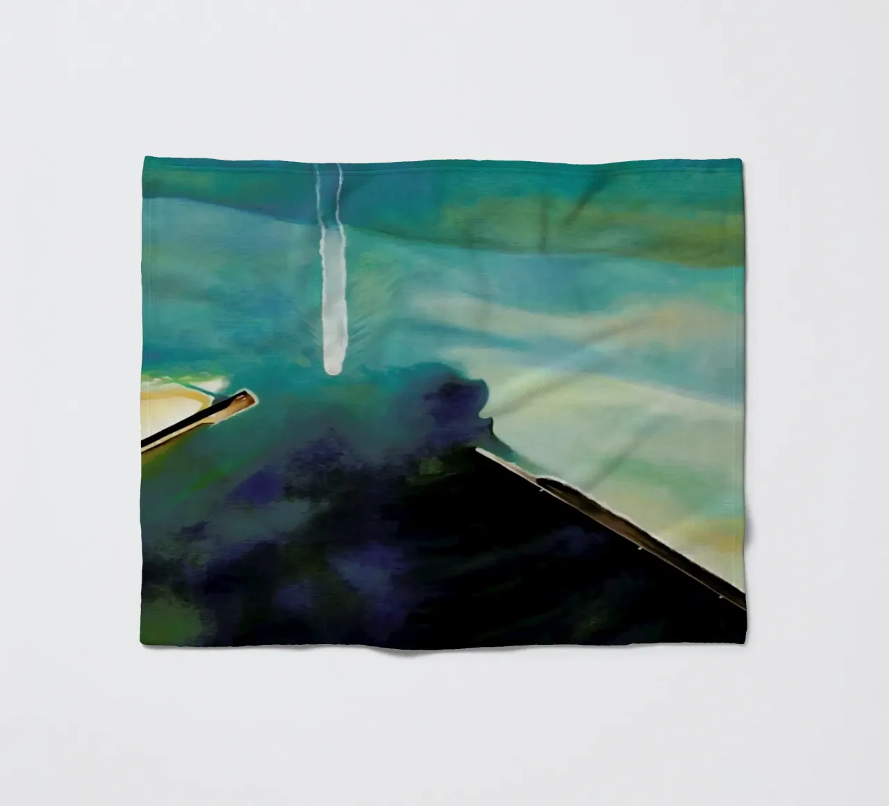 Dunkerque Fleecedecke von Antony Squizzato