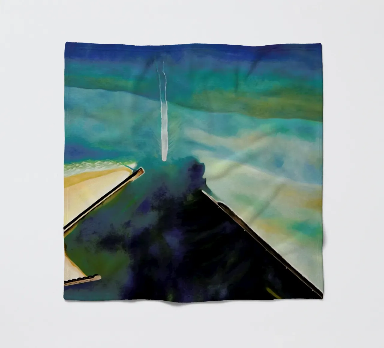 Dunkerque Fleecedecke von Antony Squizzato