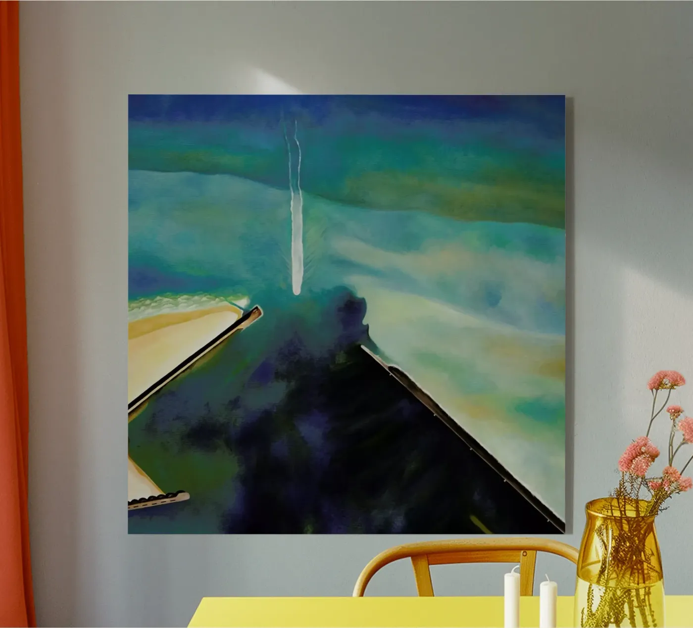 Dunkerque acrylic glass by Antony Squizzato