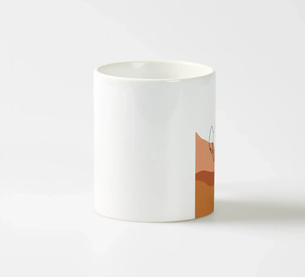 Farfalla volante moderna e minimalista tazza in ceramica da YSV MINIMALIST