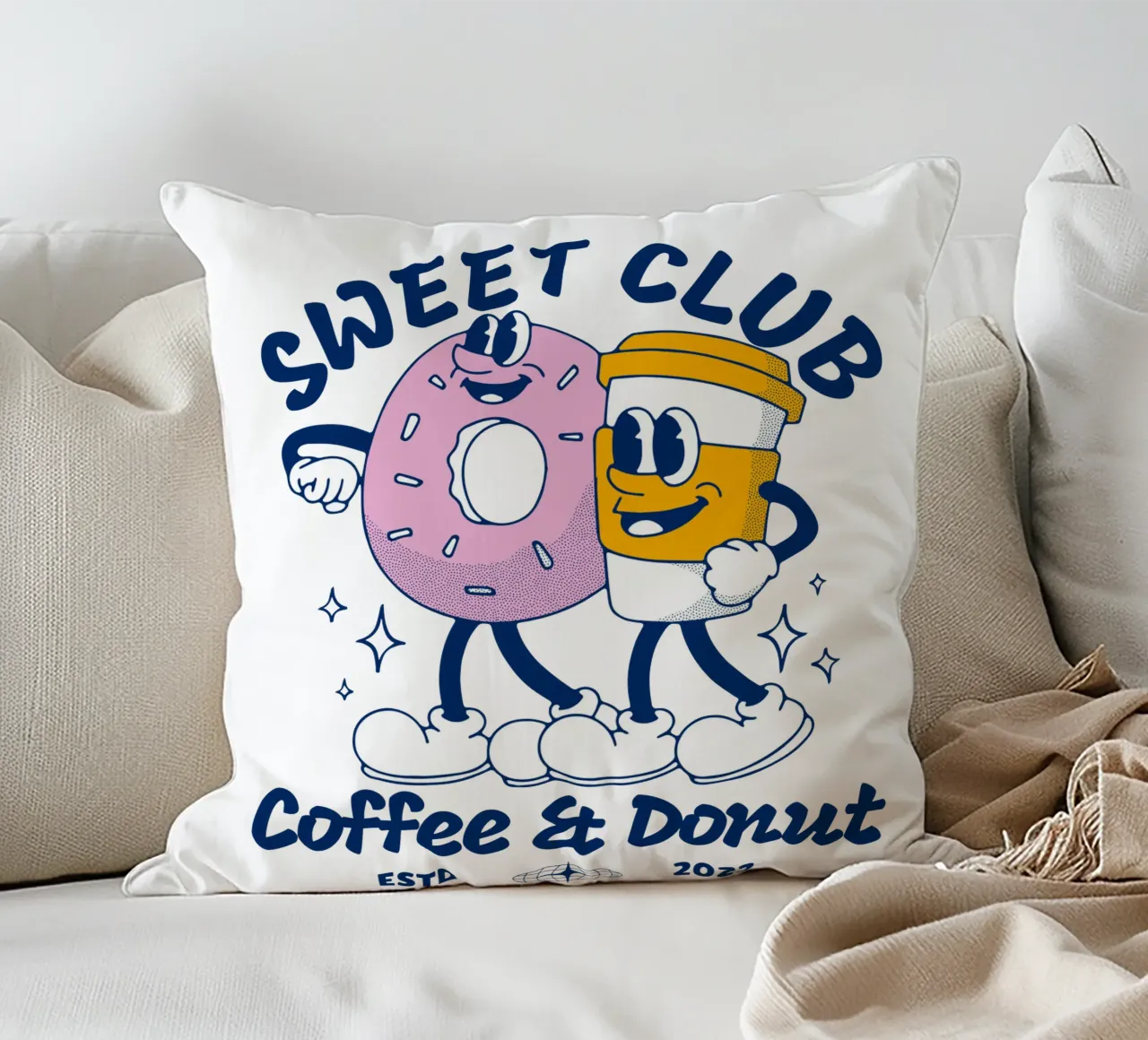 SWEET CLUB cuscino da Einfach Uebel