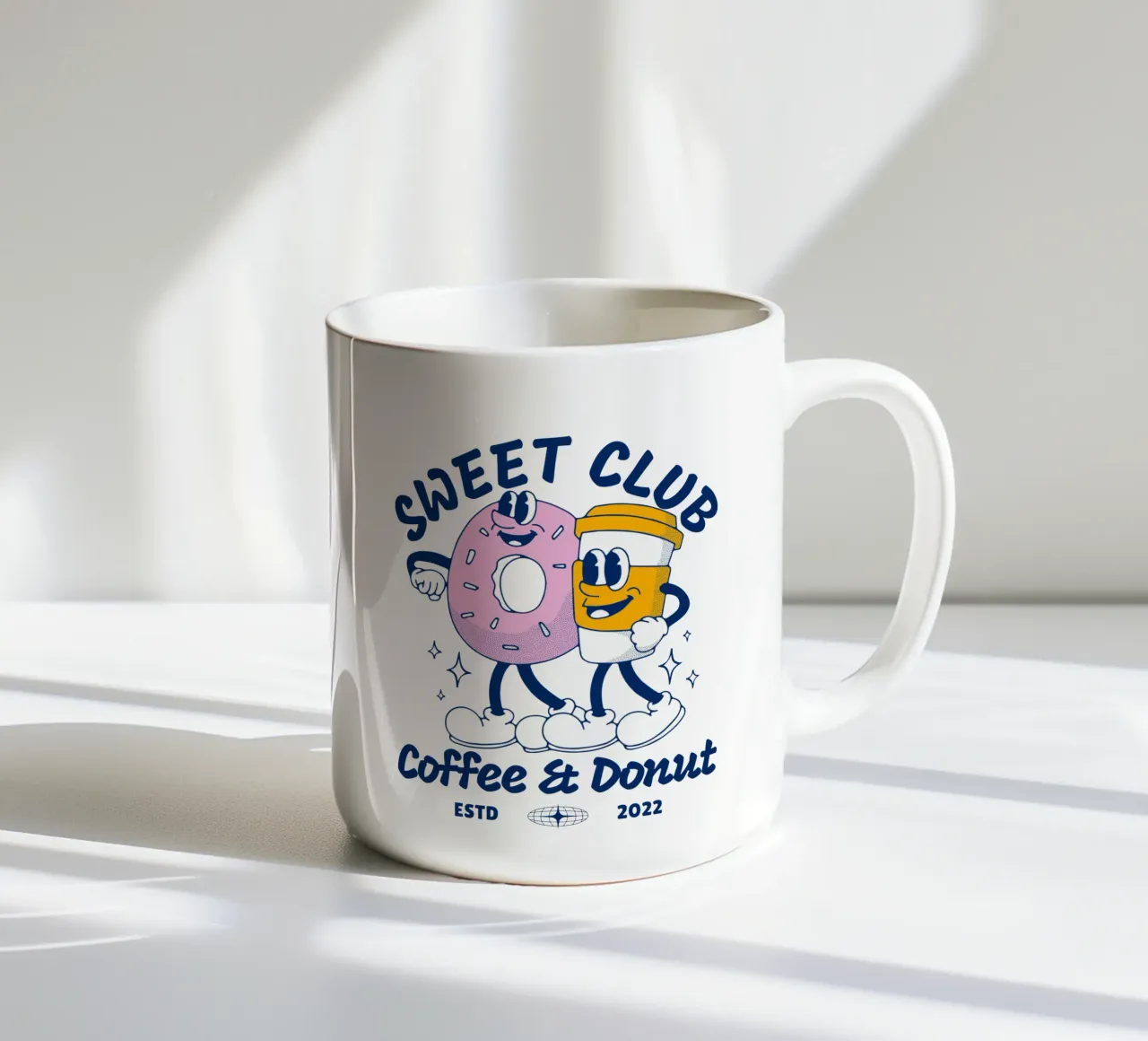 SWEET CLUB tazza in ceramica da Einfach Uebel