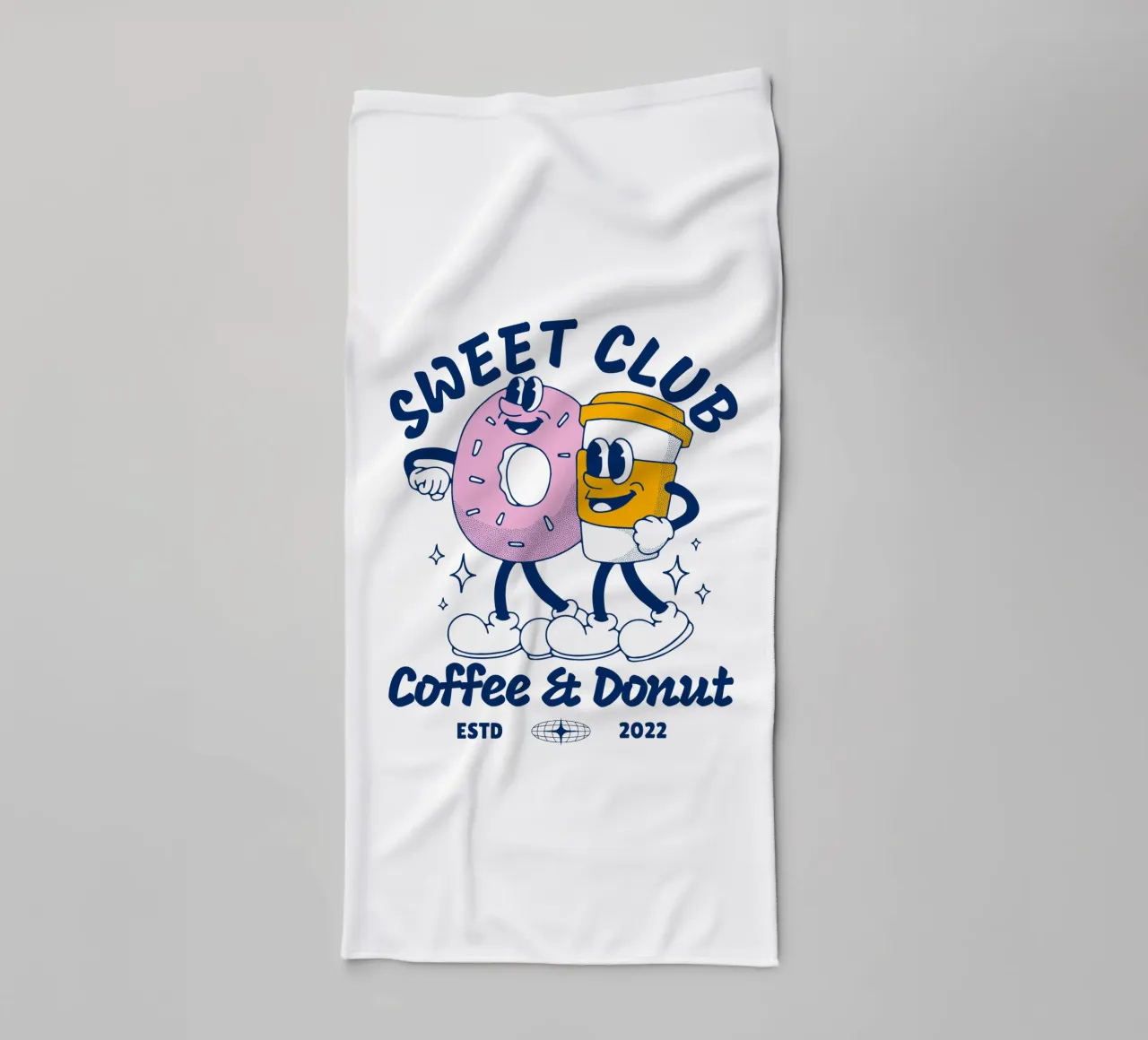 SWEET CLUB asciugamano da bagno da Einfach Uebel