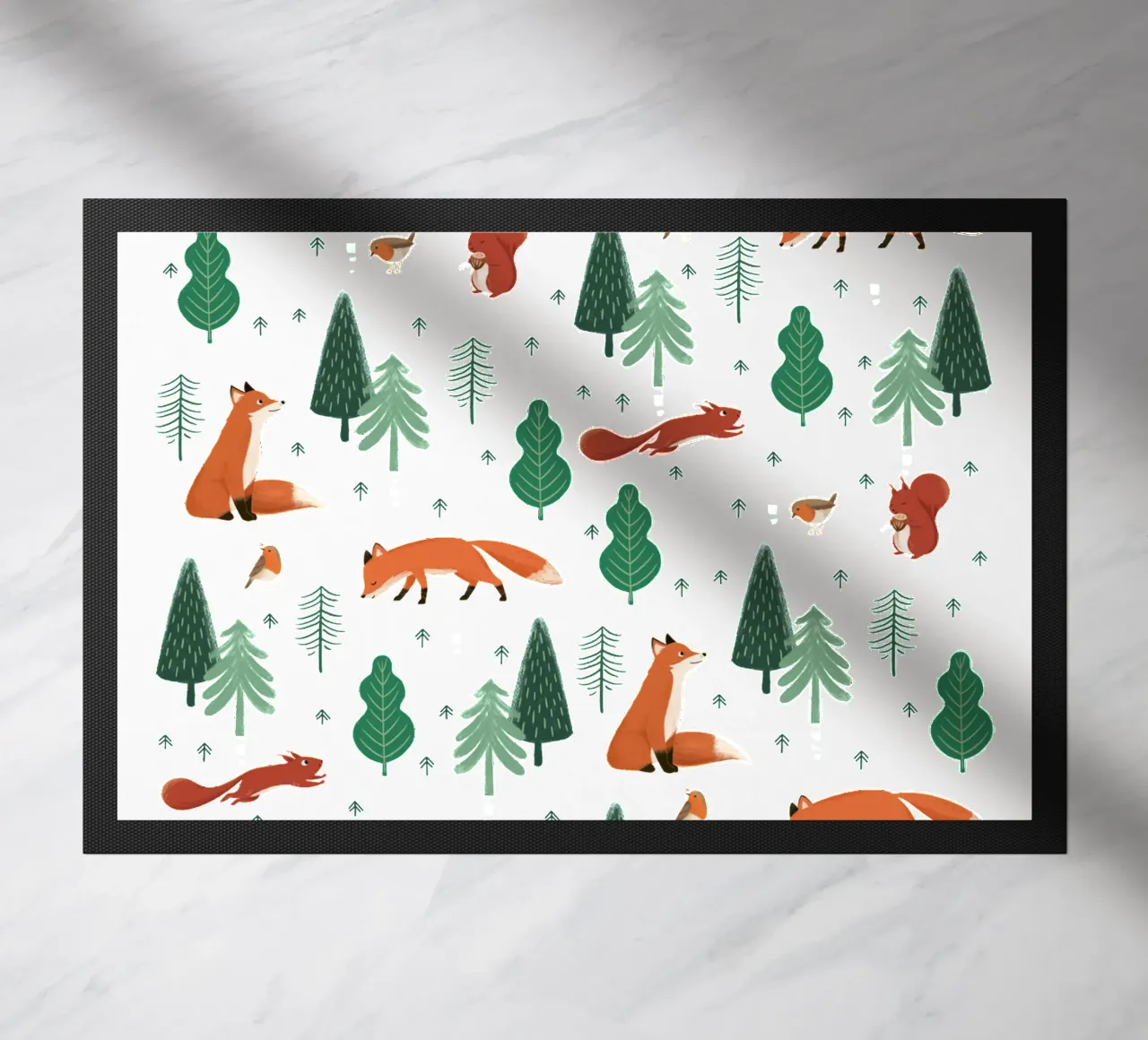 Waldtiere Muster zerbino da VIERUNDFÜNFZIG