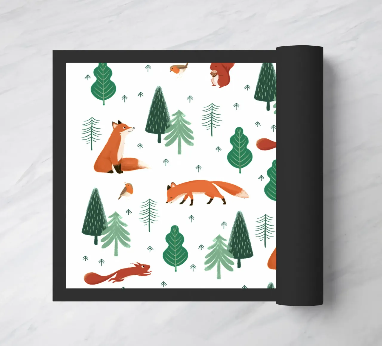 Waldtiere Muster zerbino da VIERUNDFÜNFZIG