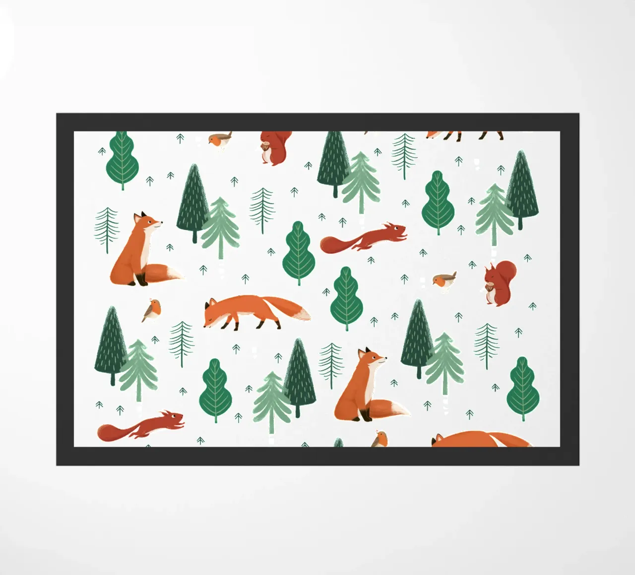 Waldtiere Muster zerbino da VIERUNDFÜNFZIG