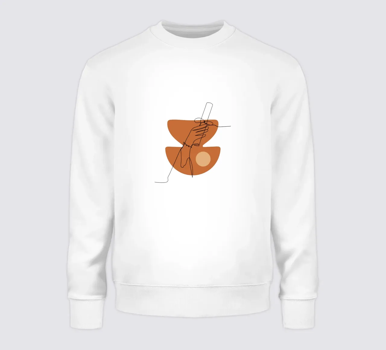 Elegante mano moderna e minimalista felpa da YSV MINIMALIST