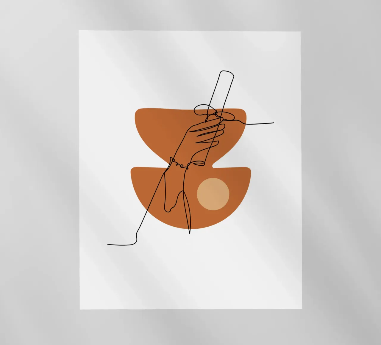 Elegante mano moderna e minimalista pellicola backlit da YSV MINIMALIST