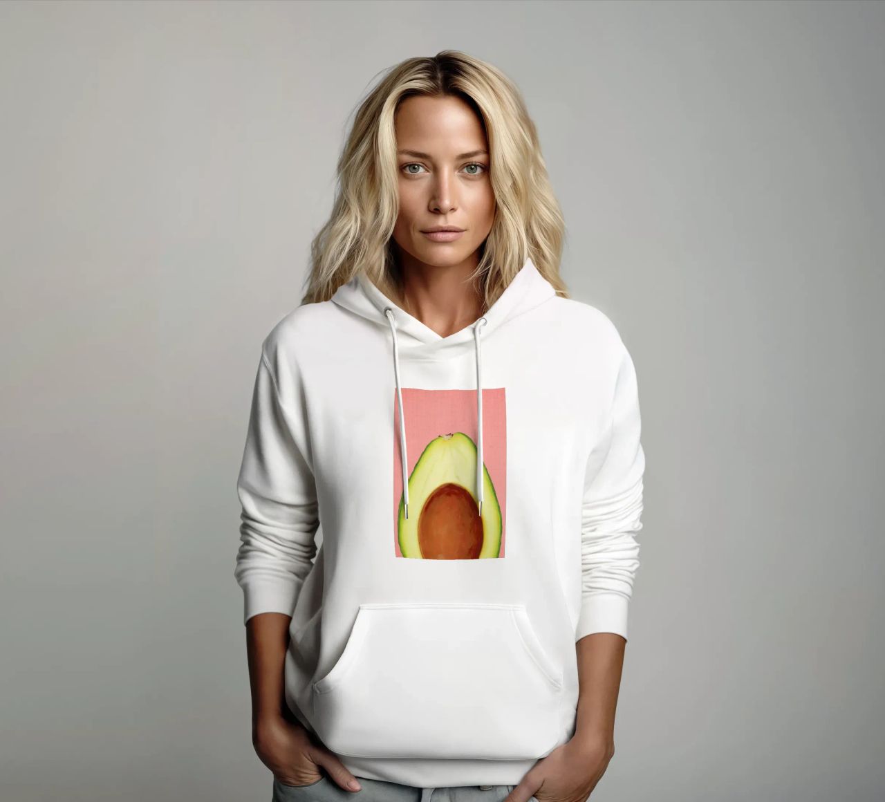Print 142 felpa con cappuccio da Lila x Lola
