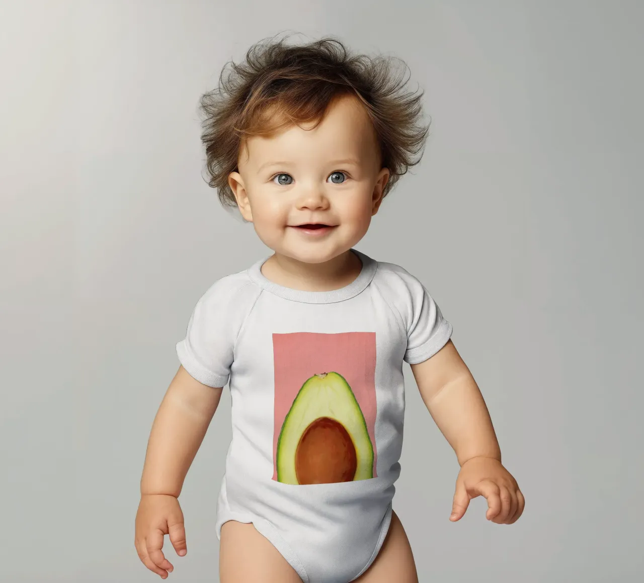 Print 142 body neonato maniche corte da Lila x Lola