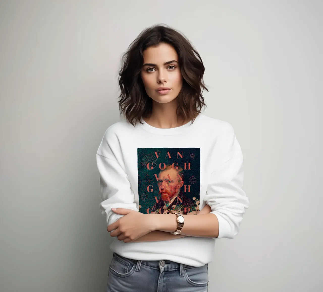 for Vincent Van Gogh felpa da Frank Moth