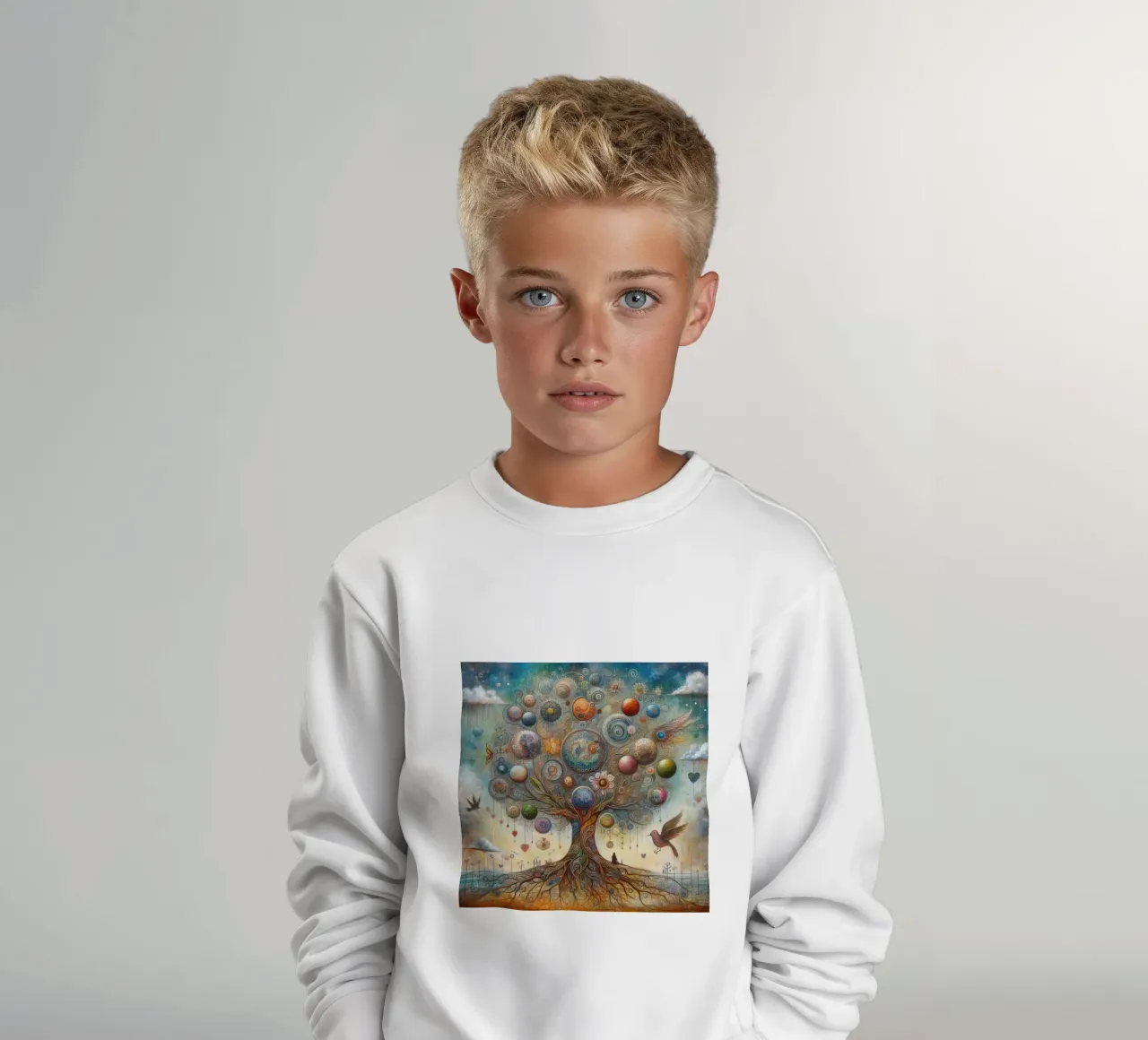 l'albero della vita felpa bambino da 🎁 ARTVI-SHOP