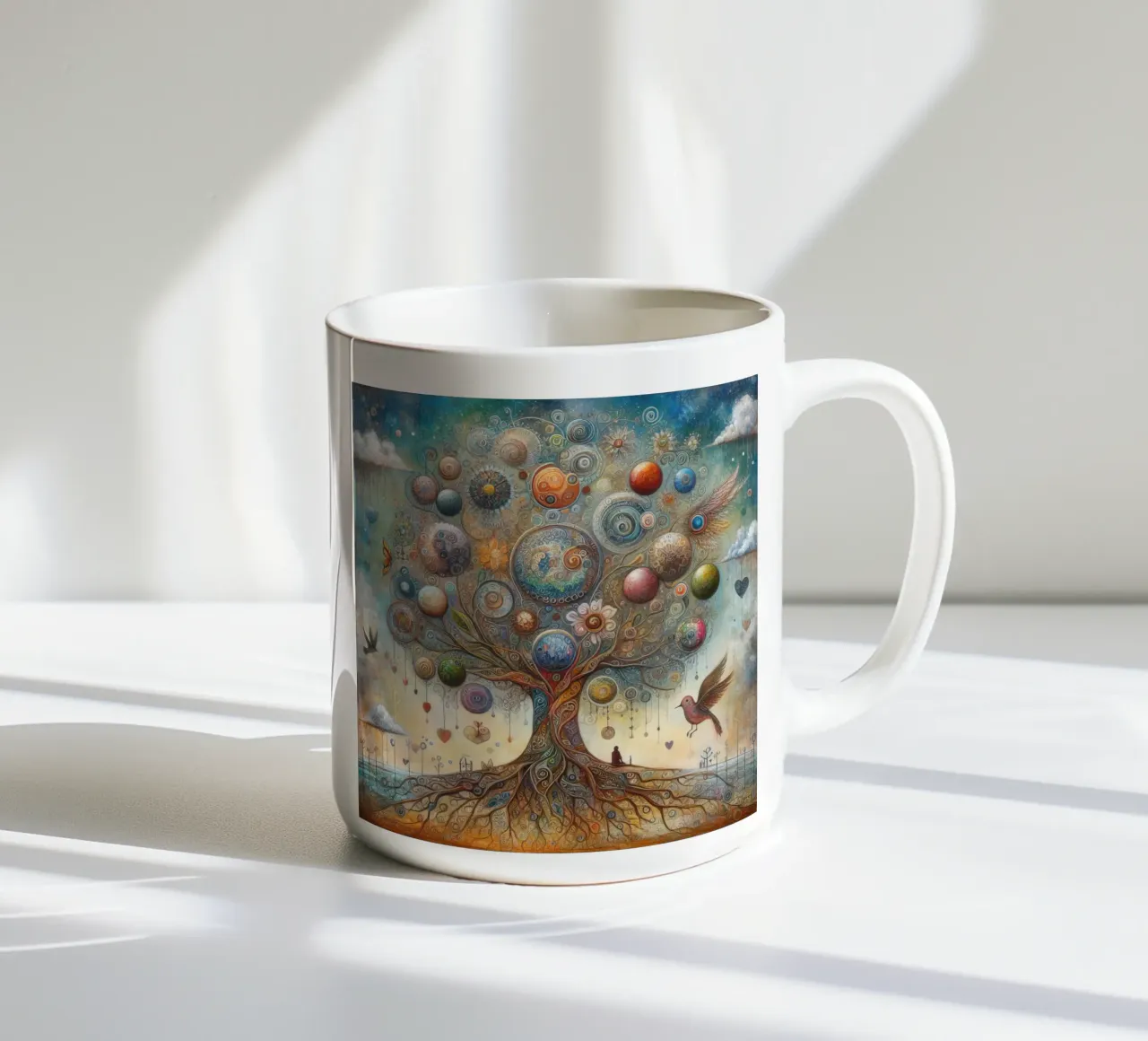 l'albero della vita tazza in ceramica da 🎁 ARTVI-SHOP