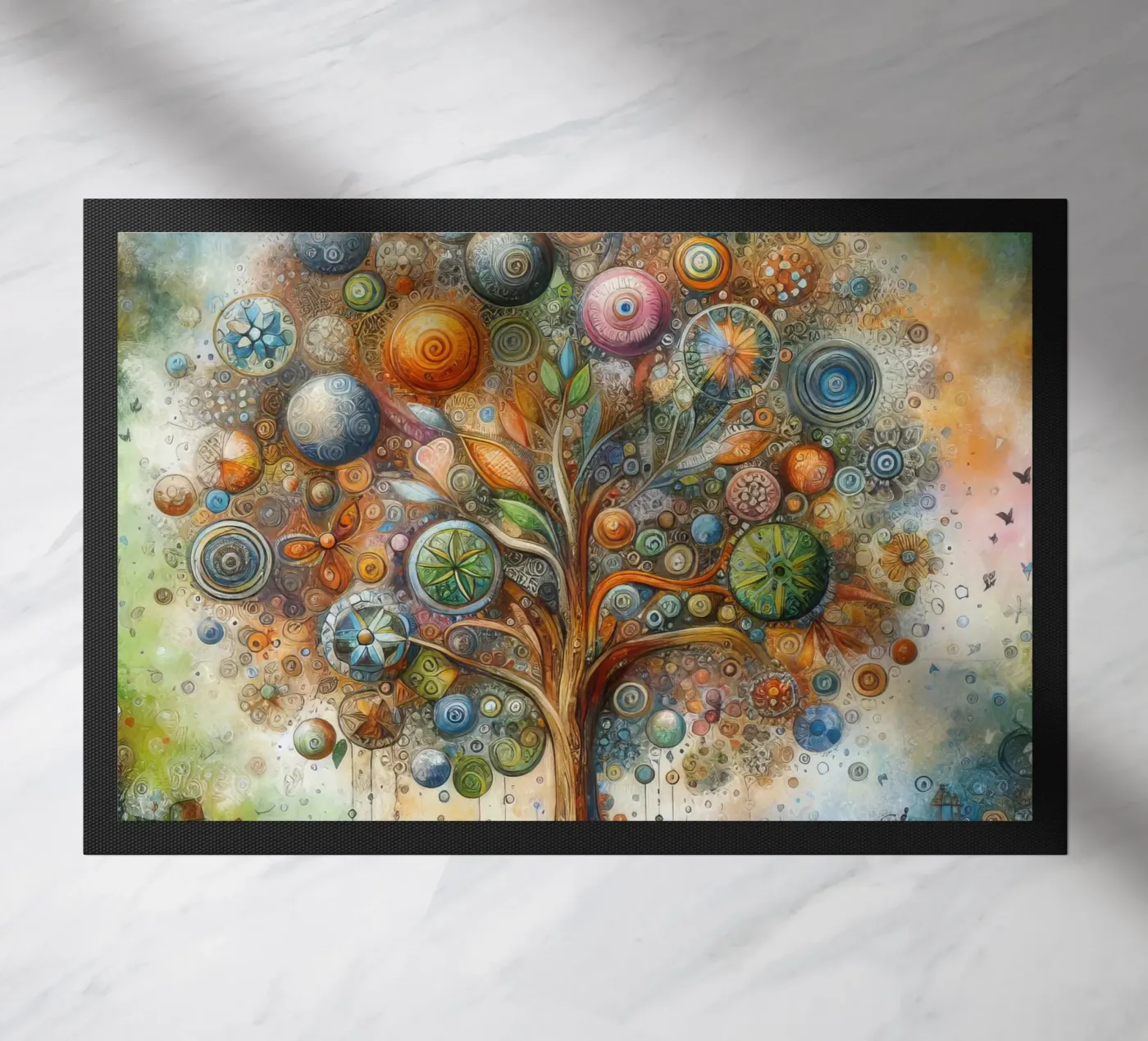 de levensboom deurmat van 🎁 NOBELART