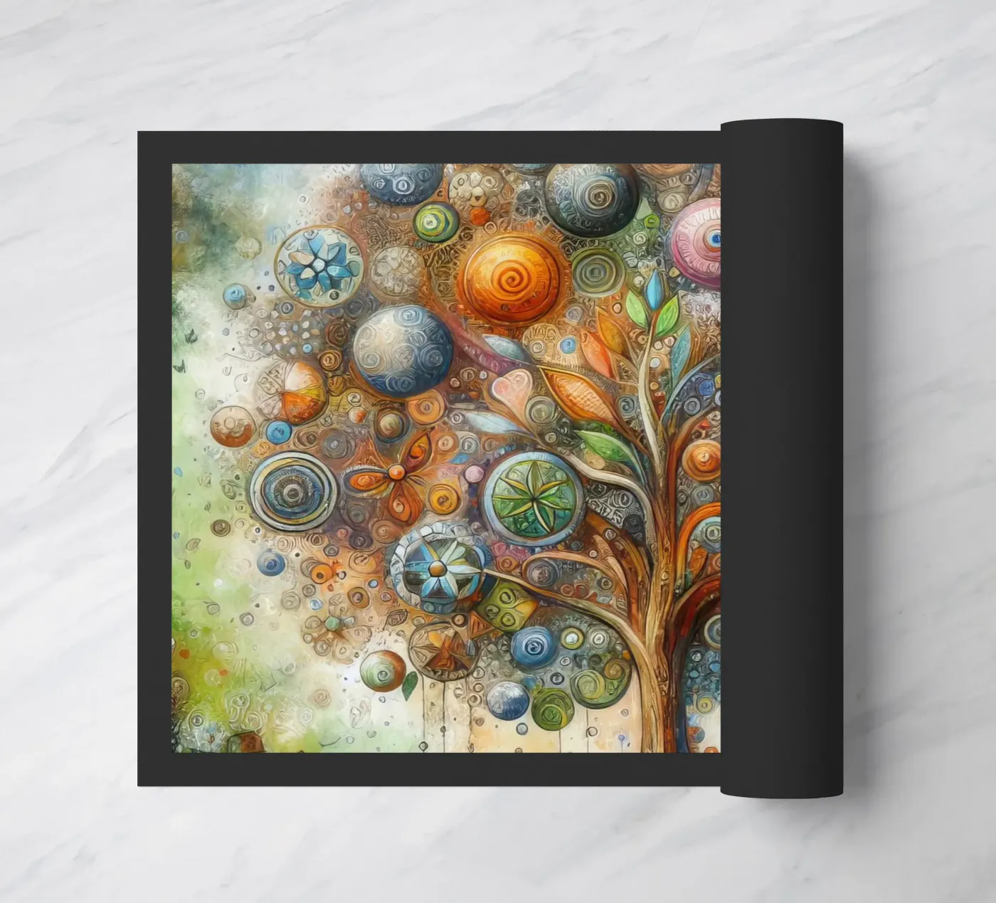 de levensboom deurmat van 🎁 NOBELART