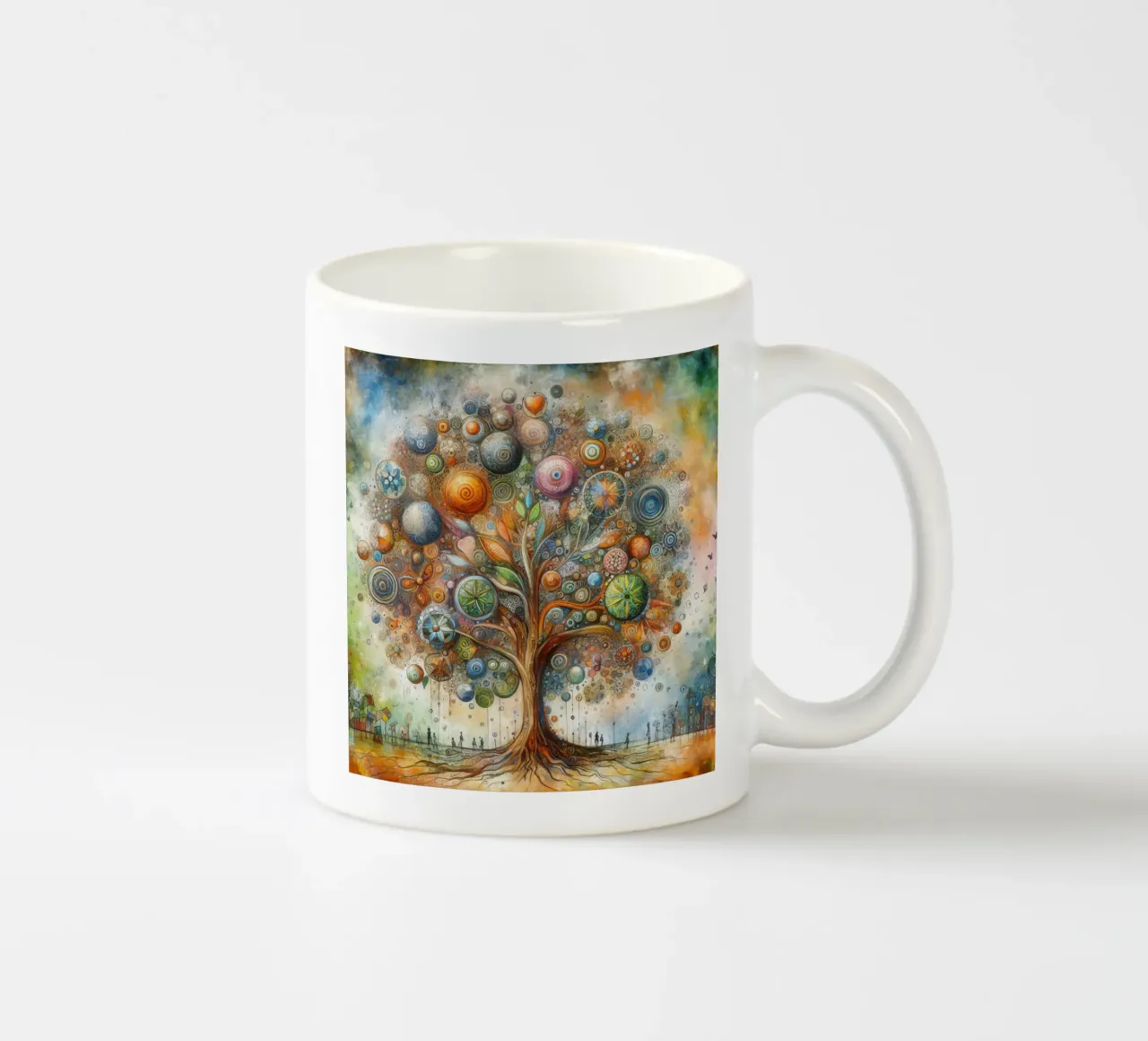 l'albero della vita tazza in ceramica da 🎁 ARTVI-SHOP