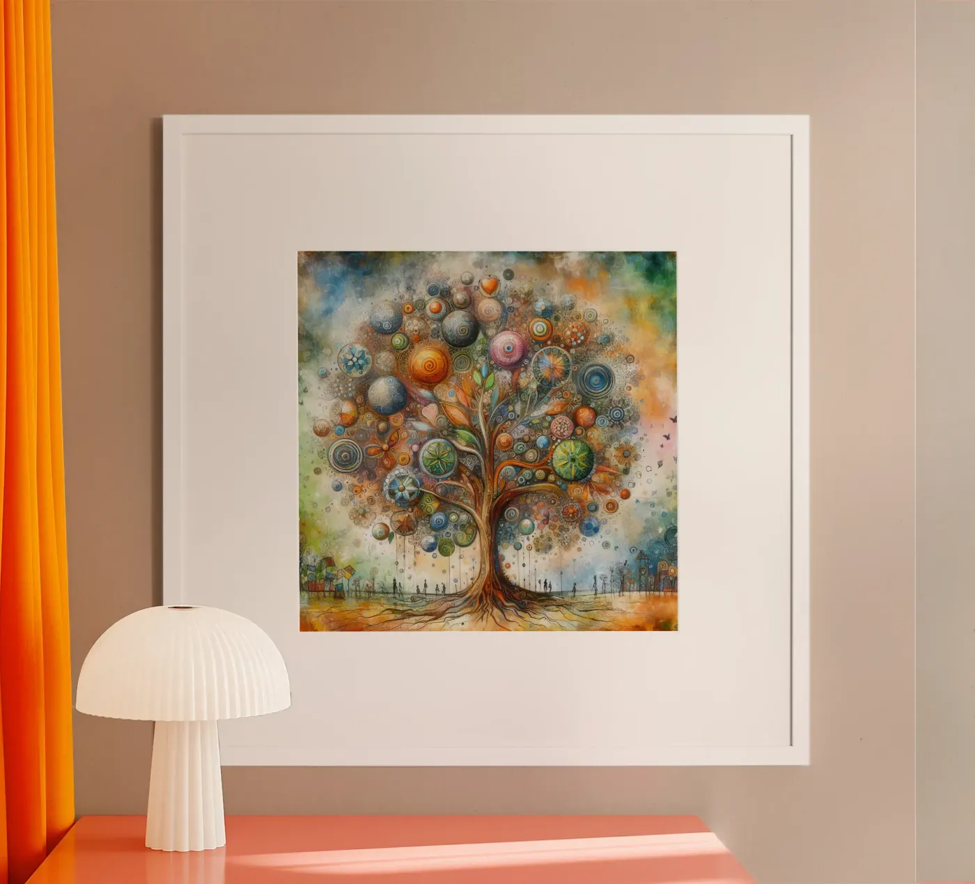 de levensboom poster van 🎁 NOBELART