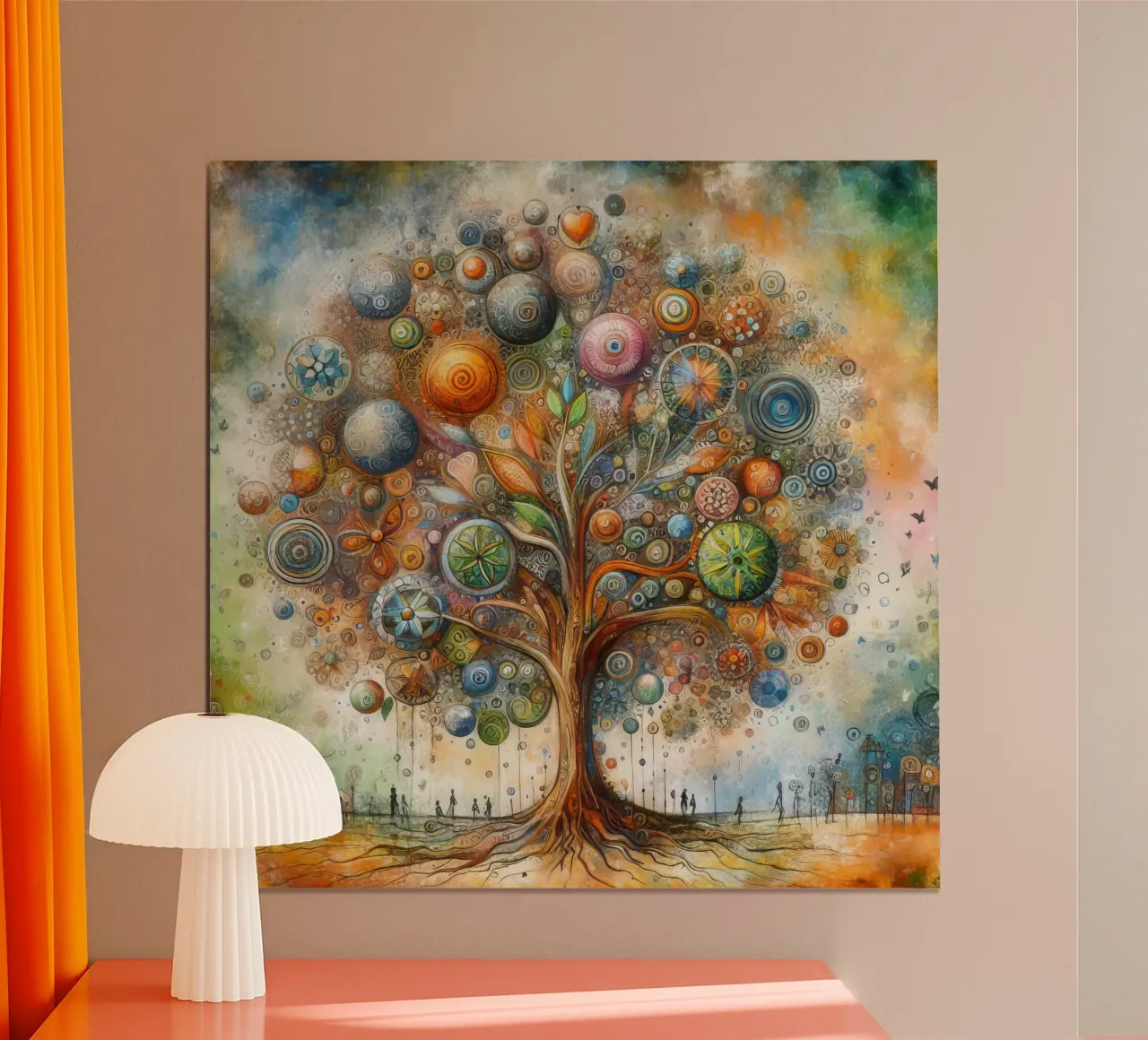 der Baum des Lebens Hahnemühle von 🎁 ARTVI-SHOP