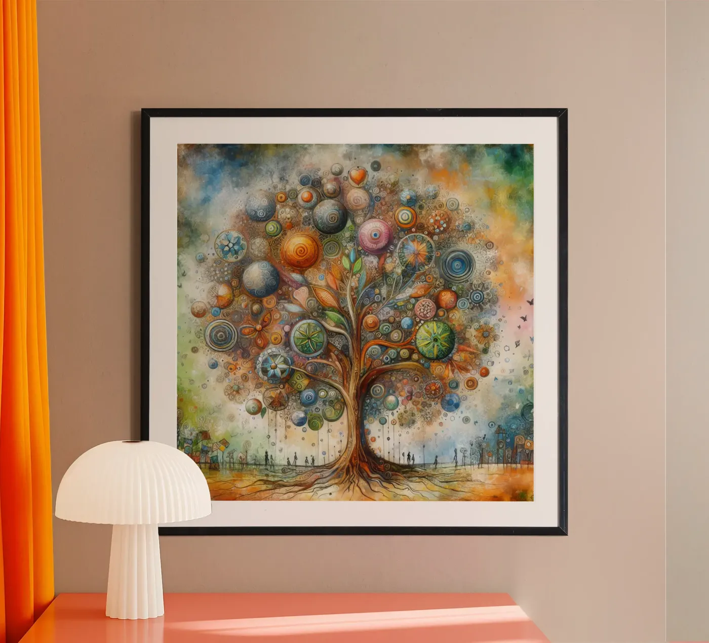 de levensboom poster van 🎁 NOBELART