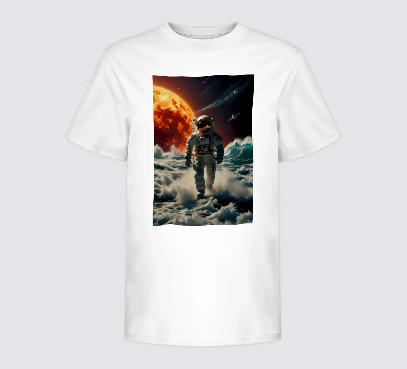 spazio mare t-shirt bambini da 🎁 NOBELART