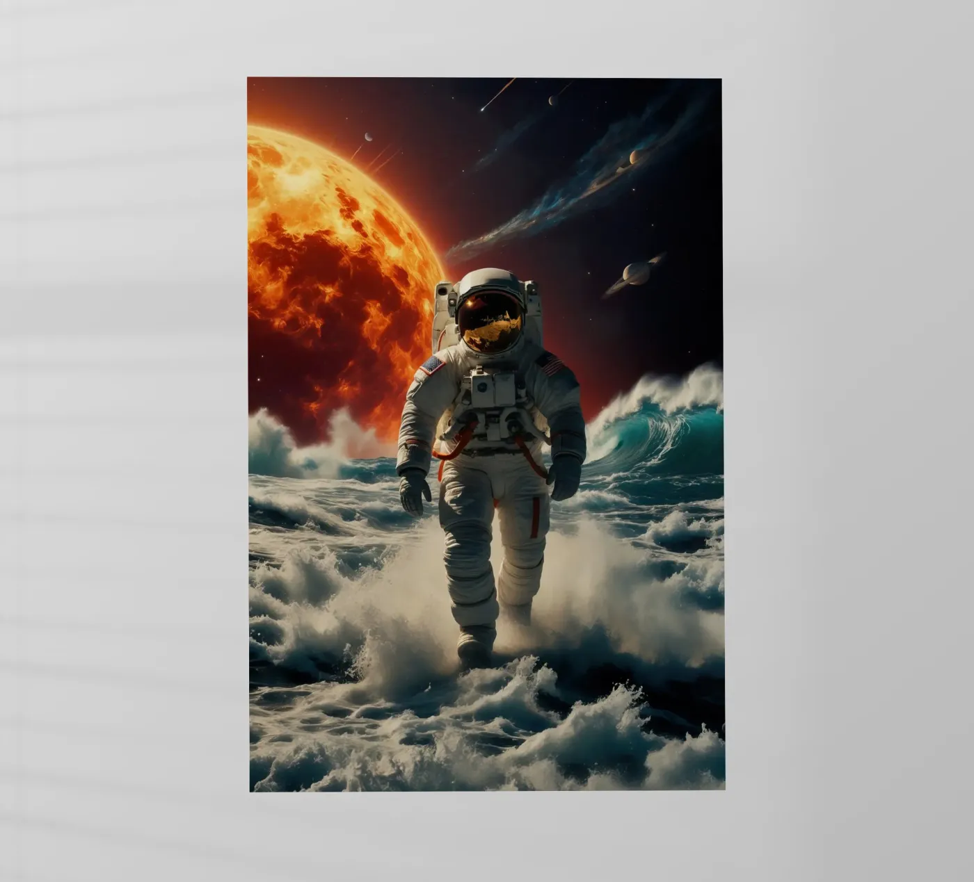 spazio mare pellicola backlit da 🎁 NOBELART