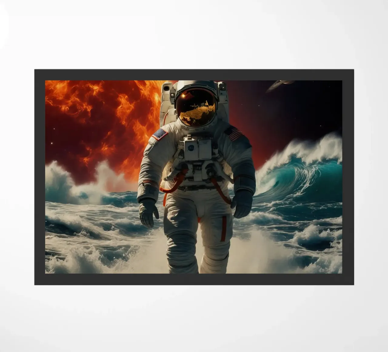 ruimtezee deurmat van 🎁 NOBELART