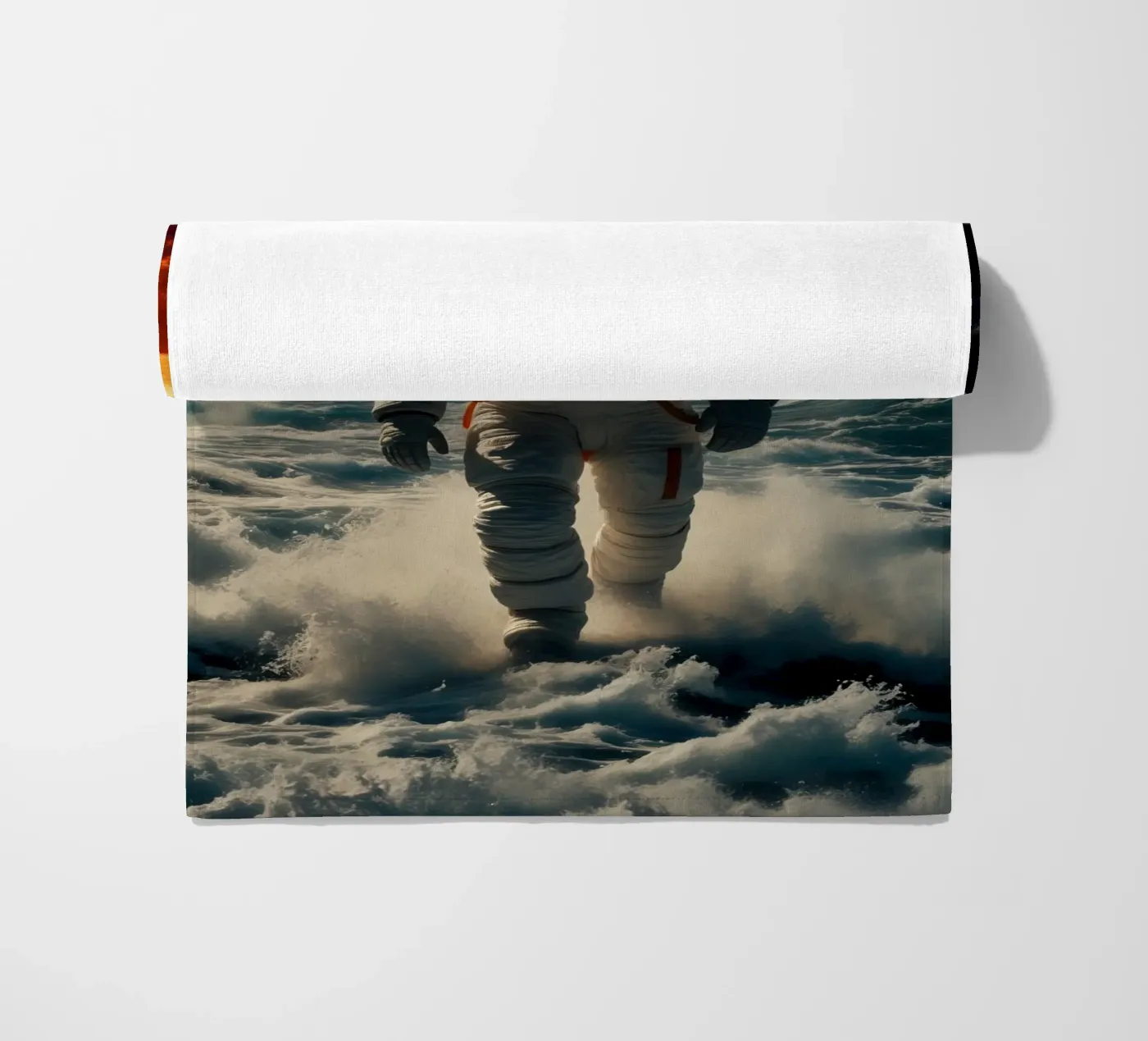 space sea Strandtuch von 🎁 NOBELART