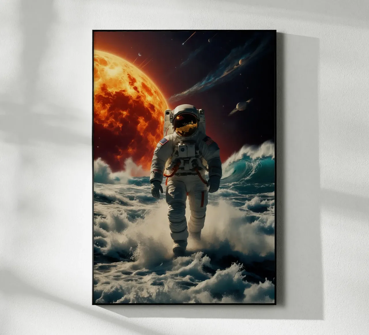 space sea acrylic glass by 🎁 NOBELART