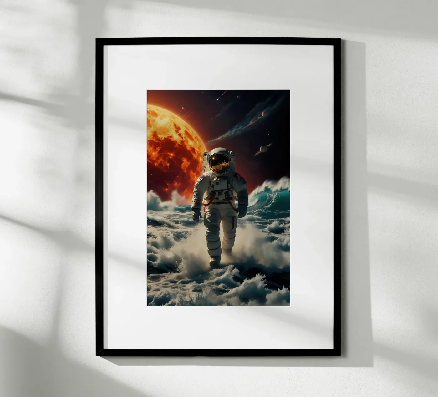 ruimtezee poster van 🎁 NOBELART