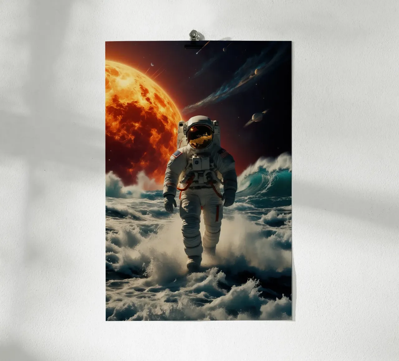 spazio mare poster da 🎁 NOBELART