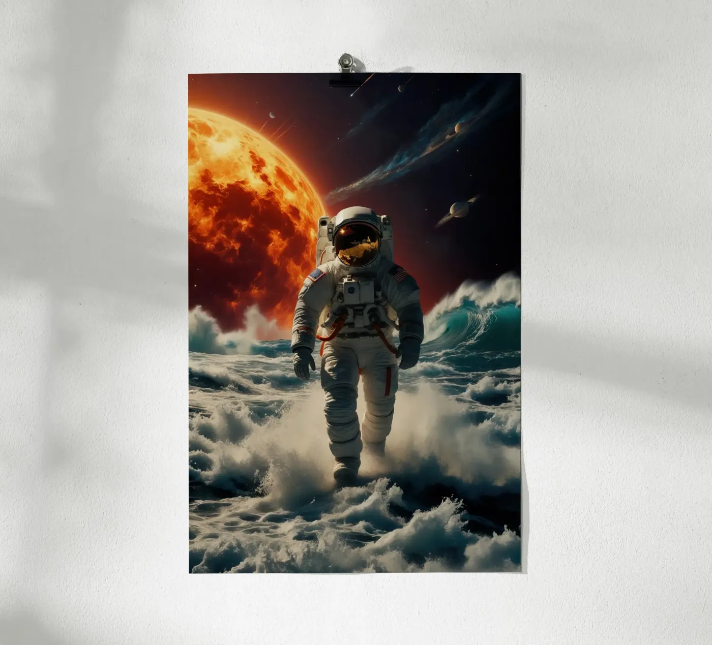 ruimtezee poster van 🎁 NOBELART