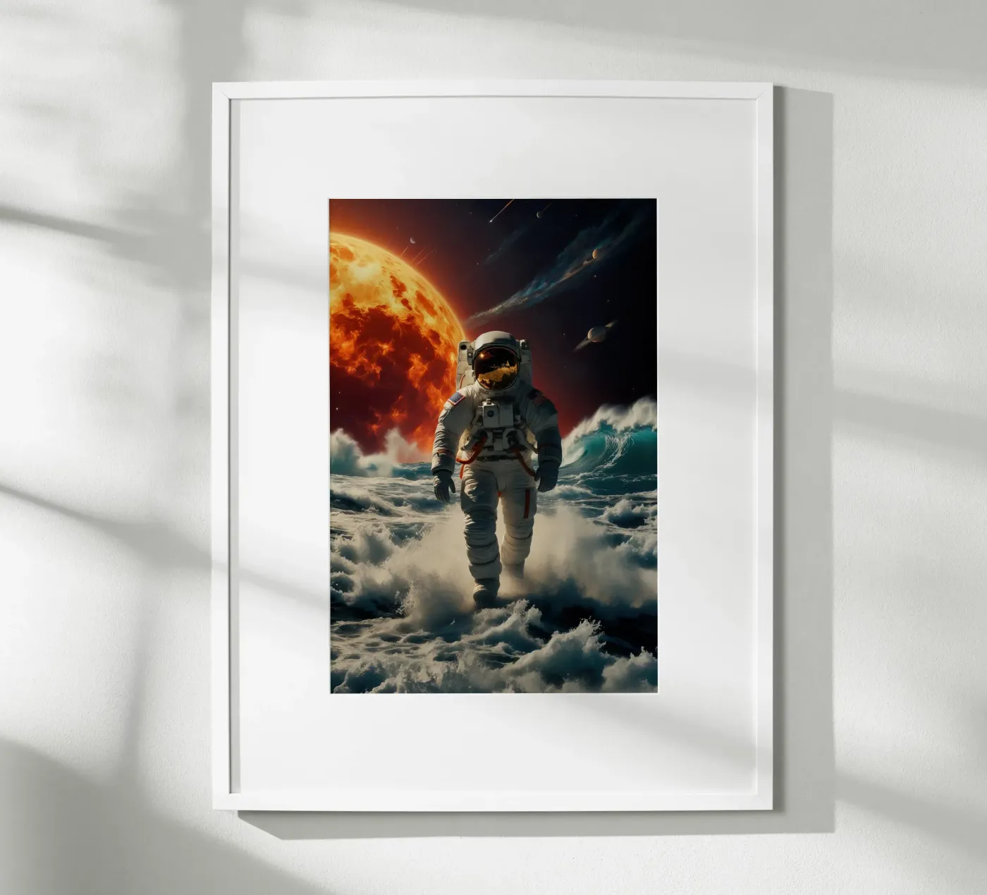ruimtezee poster van 🎁 NOBELART
