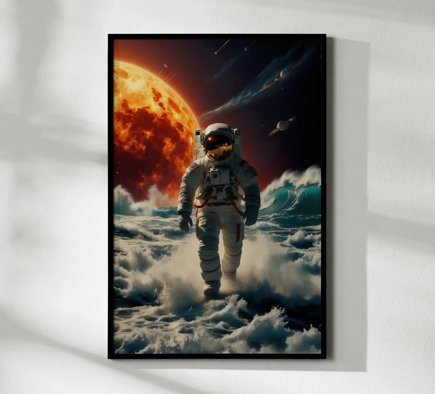 ruimtezee poster van 🎁 NOBELART