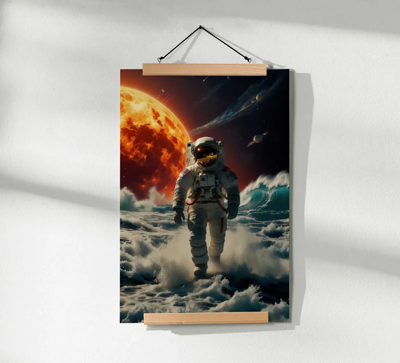 ruimtezee poster van 🎁 NOBELART