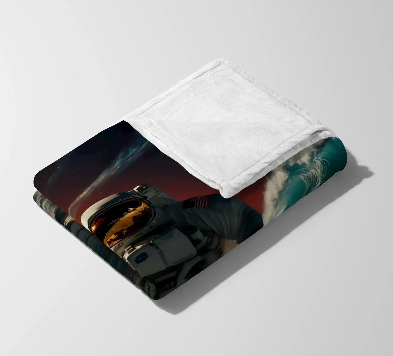 space sea fleece blanket by 🎁 ARTVI-SHOP