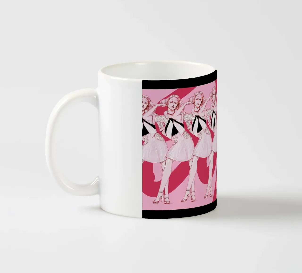 GoGo Girls tazza in ceramica da Naito Shinpei