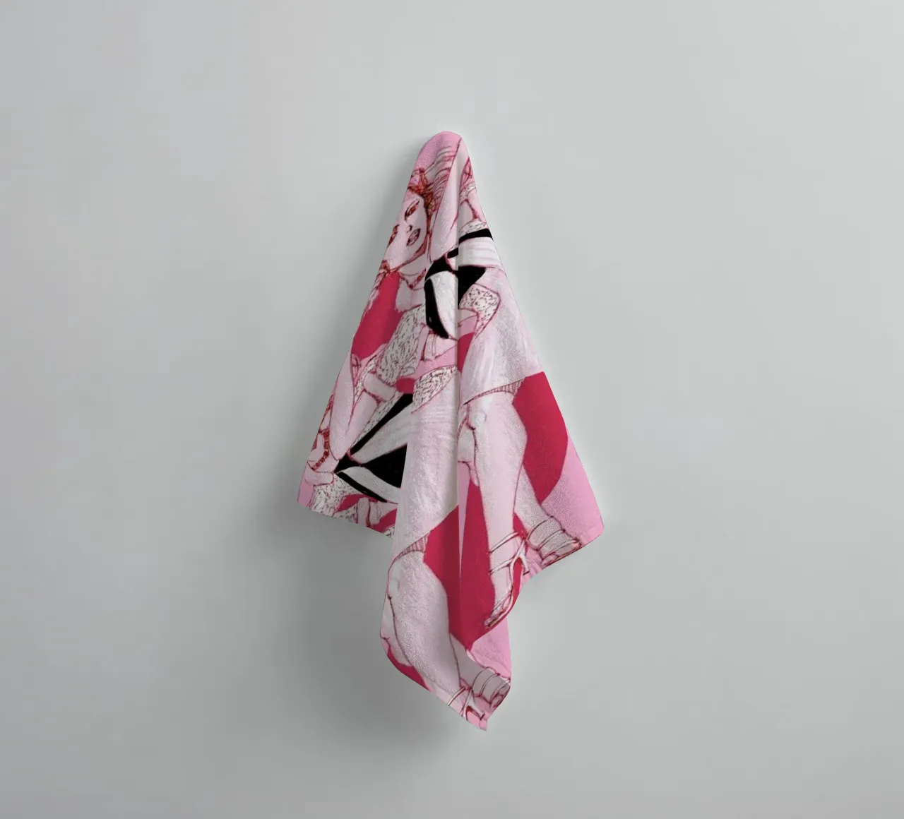 GoGo Girls towel by Naito Shinpei