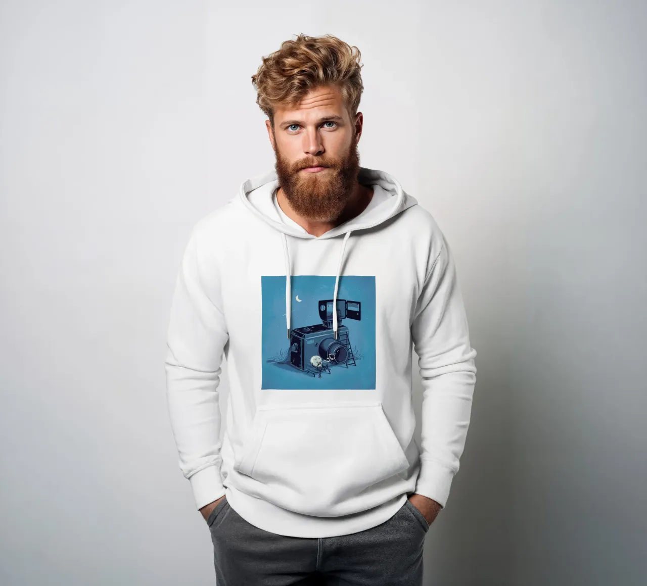 Quiting Time felpa con cappuccio da Robert Richter