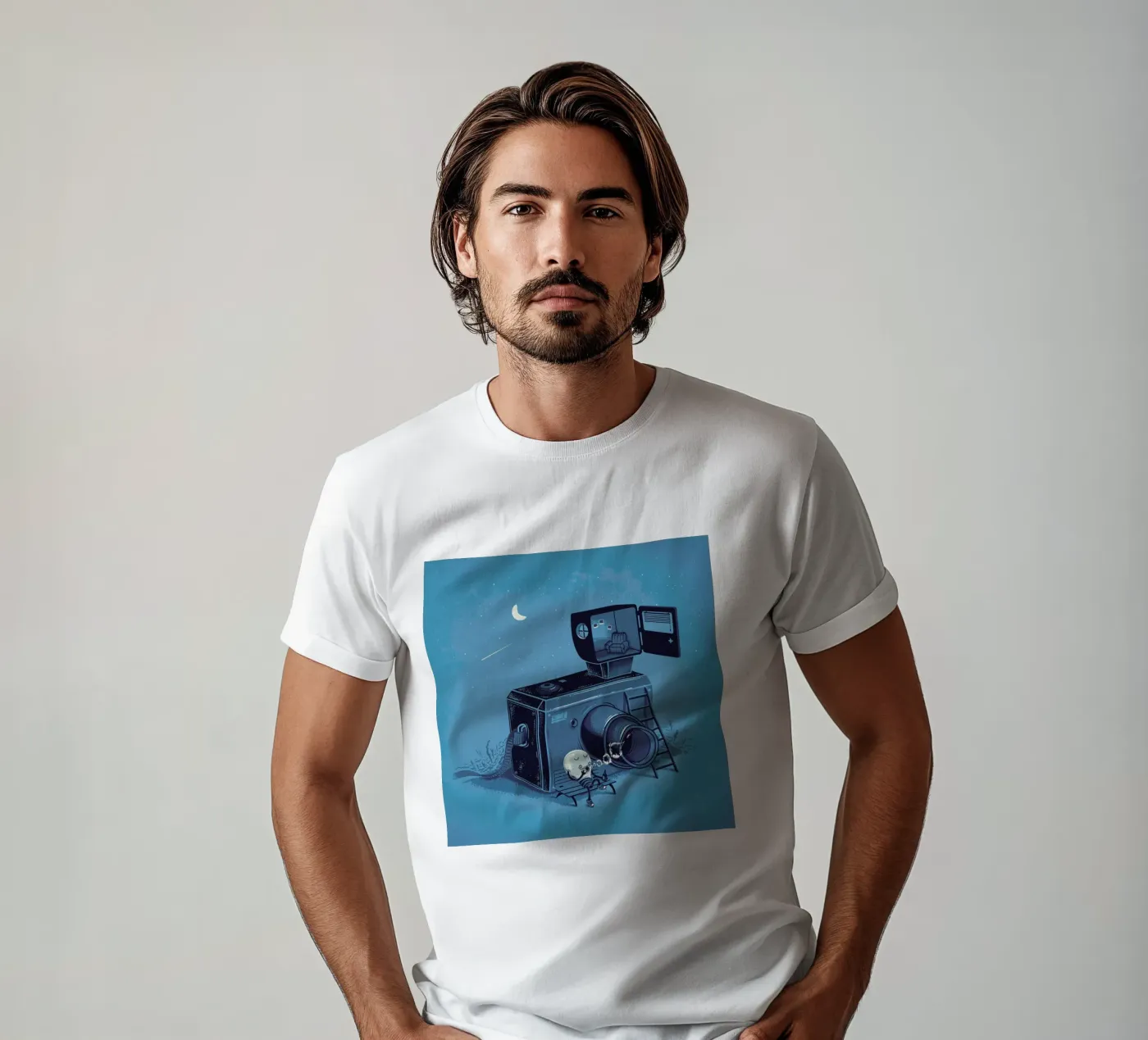 Quiting Time t-shirt da Robert Richter