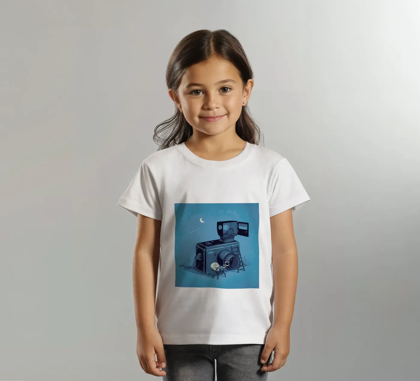 Quiting Time kinder t-shirt van Robert Richter