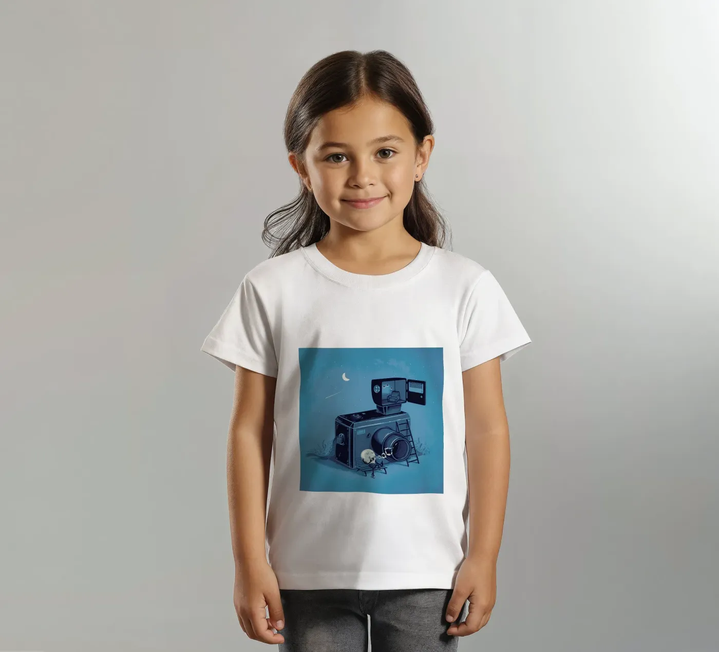 Quiting Time kinder t-shirt van Robert Richter