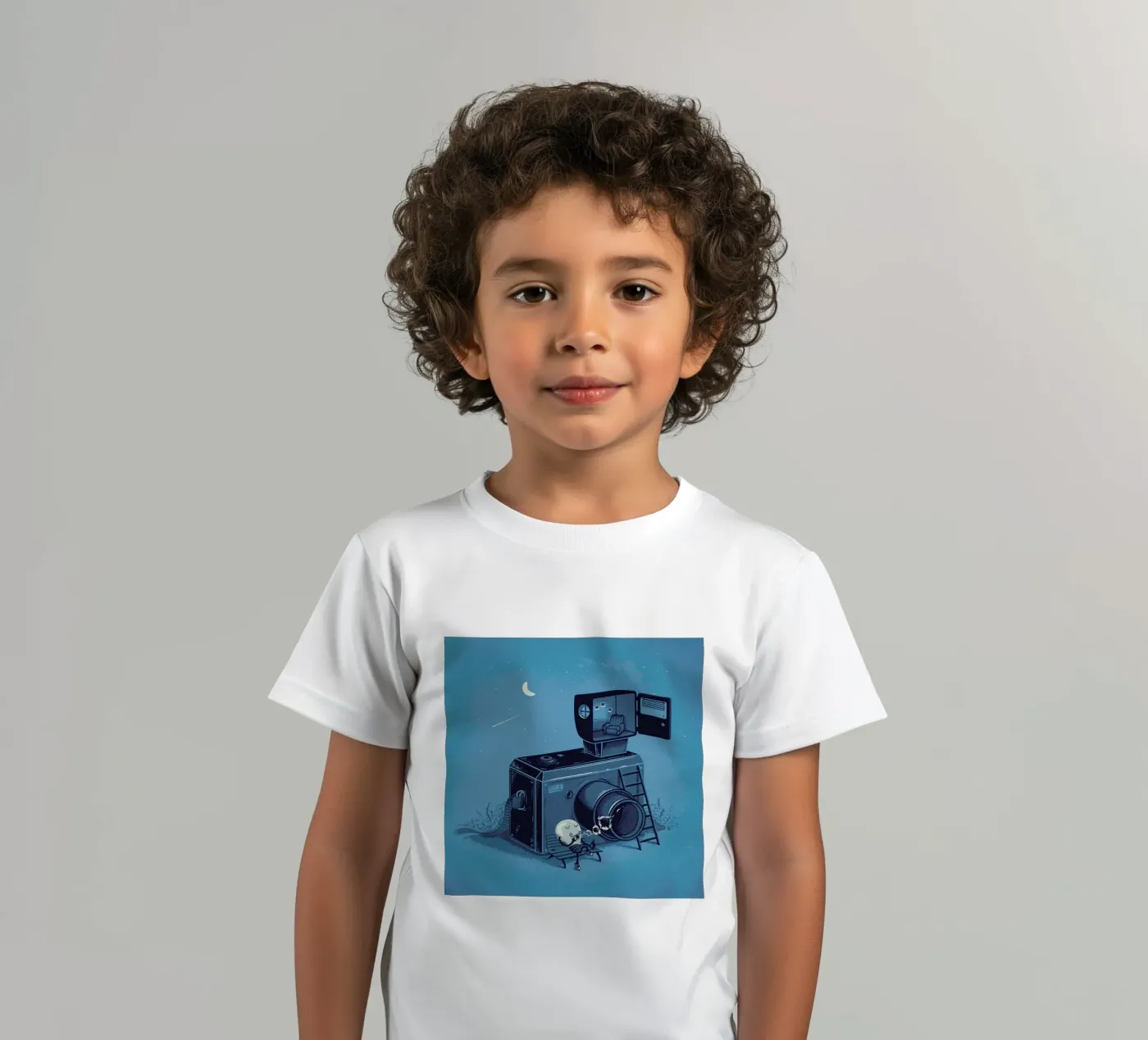 Quiting Time kinder t-shirt van Robert Richter