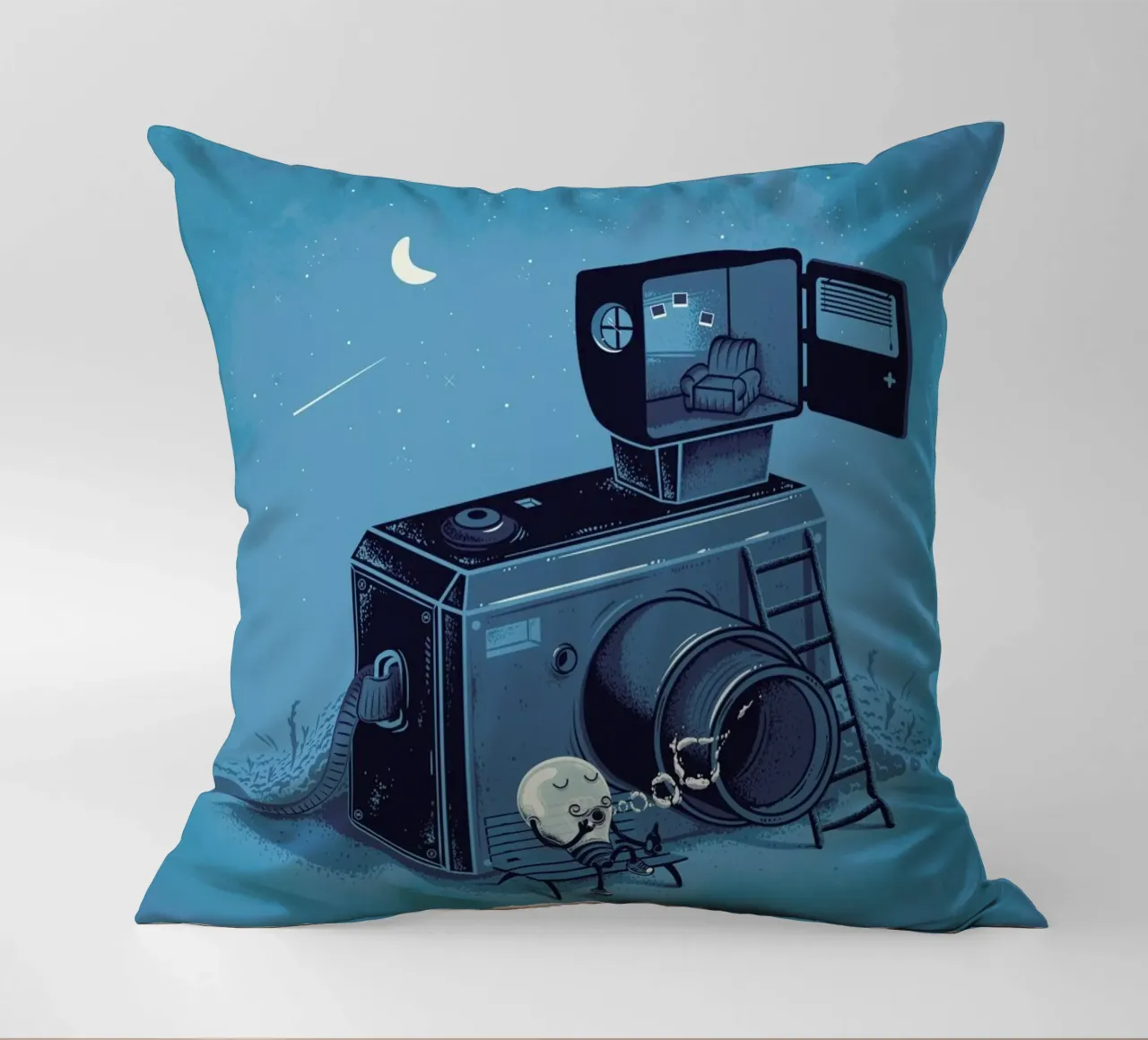 Quiting Time cuscino da Robert Richter