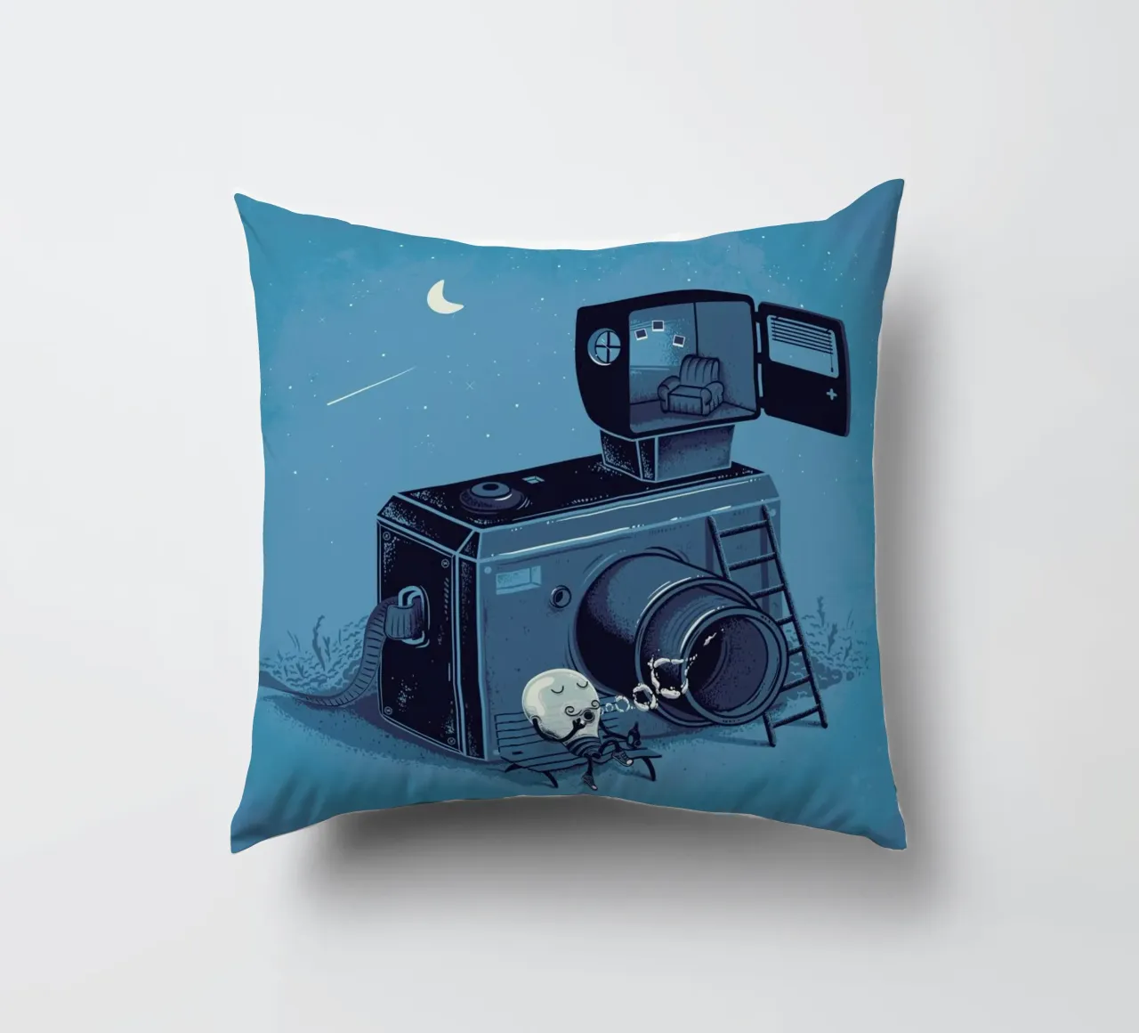 Quiting Time cuscino da Robert Richter