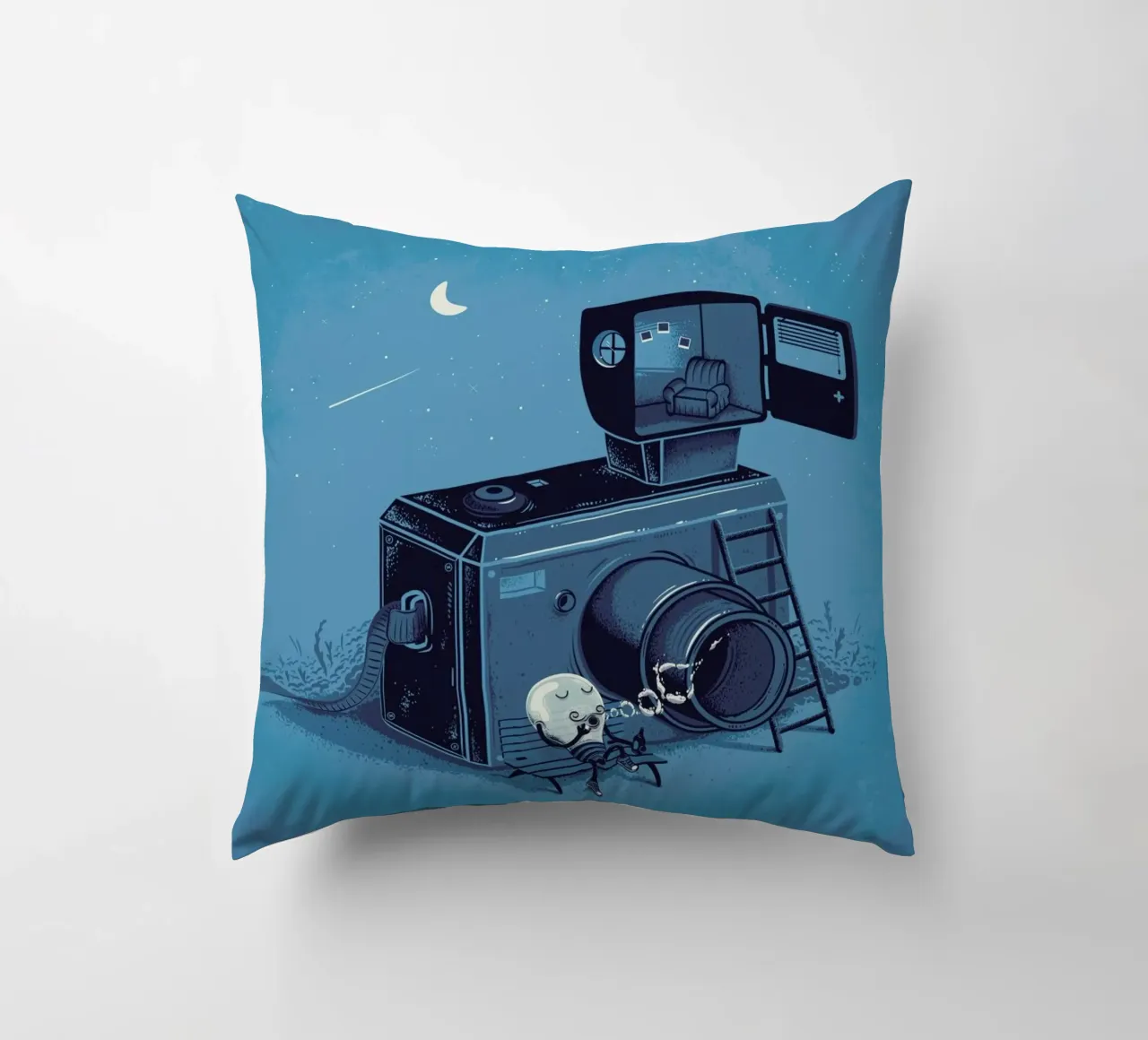 Quiting Time cuscino da Robert Richter