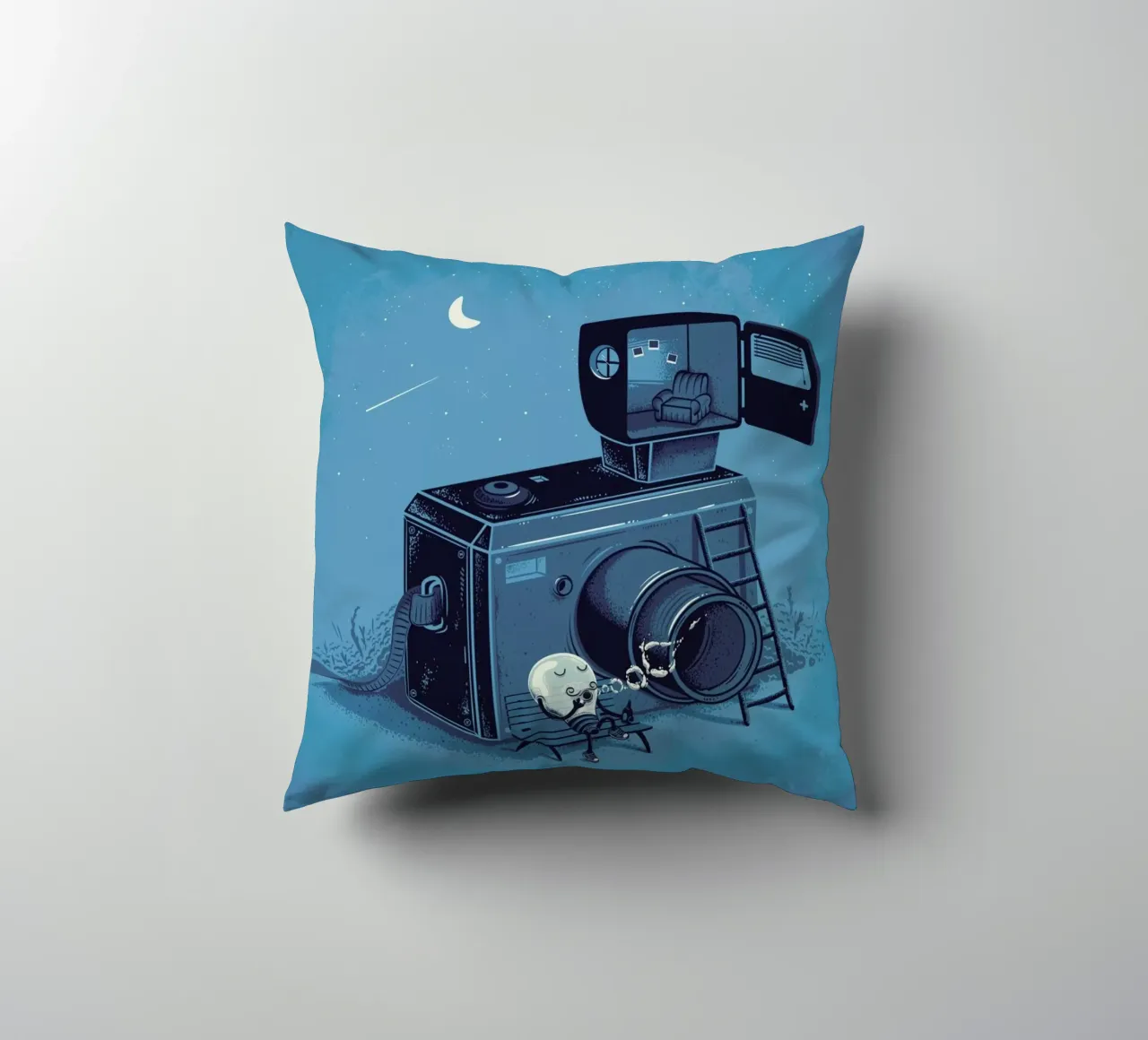 Quiting Time cuscino da Robert Richter